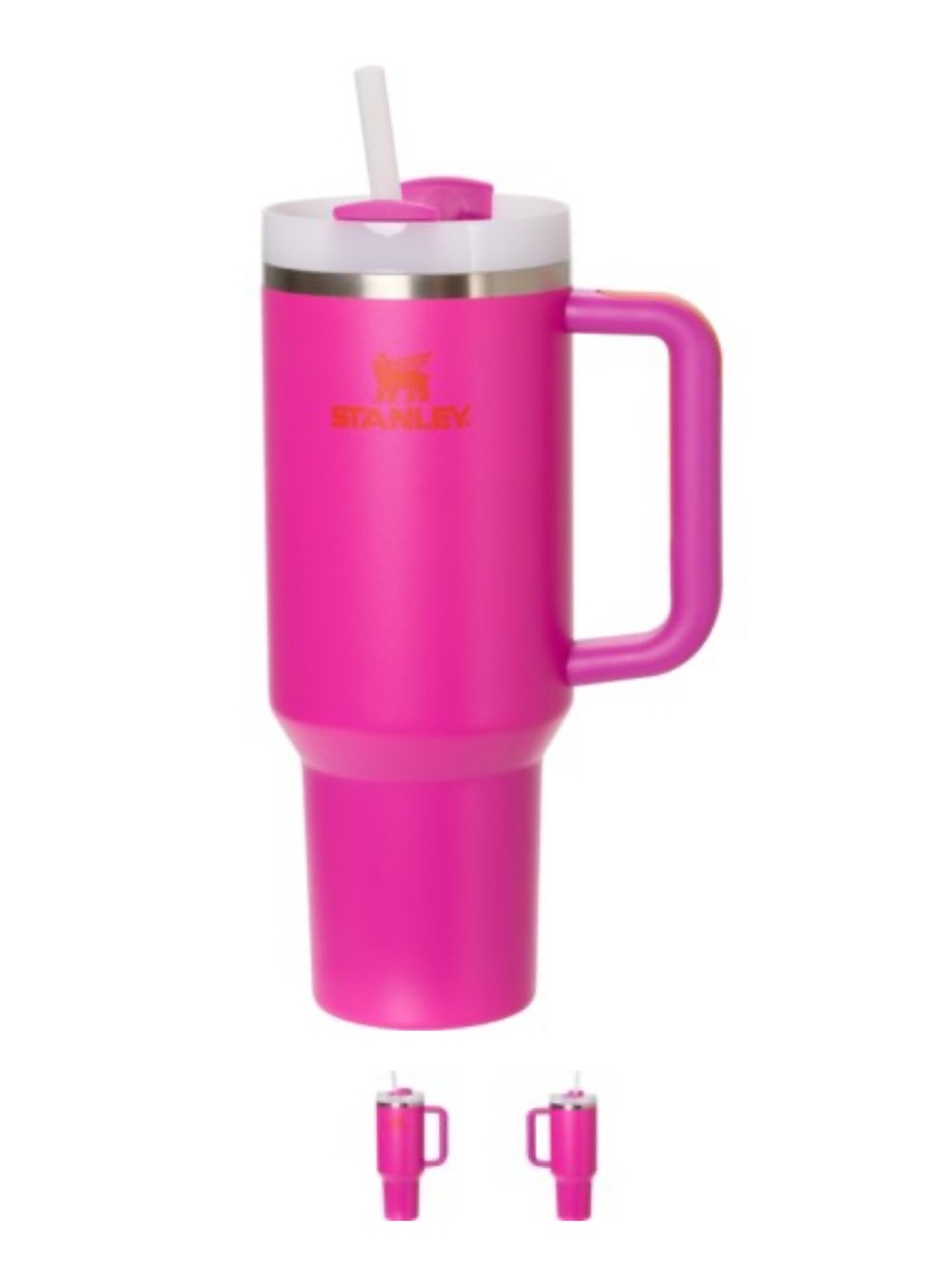 Stanley Vivid Violet The Flowstate Quencher H2.O Tumbler 40 oz., NWT Pink Purple - Picture 9 of 10